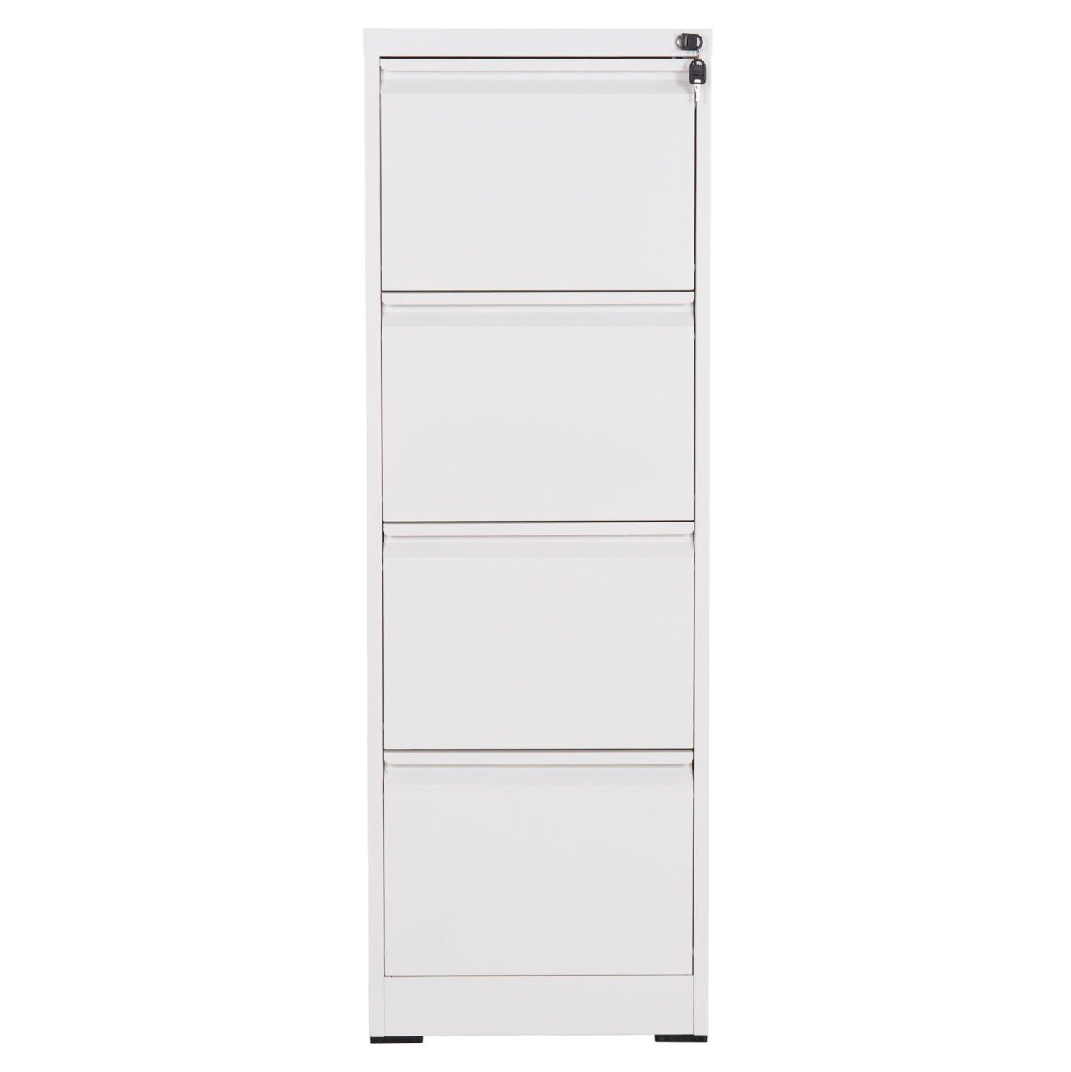 OFFICE FILING CABINET (4) SIDER HM6637.02 WHITE METAL 45.5x62x134Hcm.