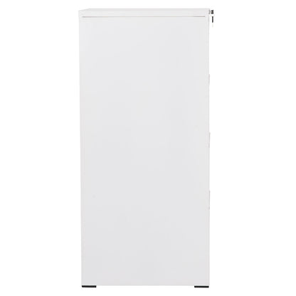 OFFICE FILING CABINET (4) SIDER HM6637.02 WHITE METAL 45.5x62x134Hcm.