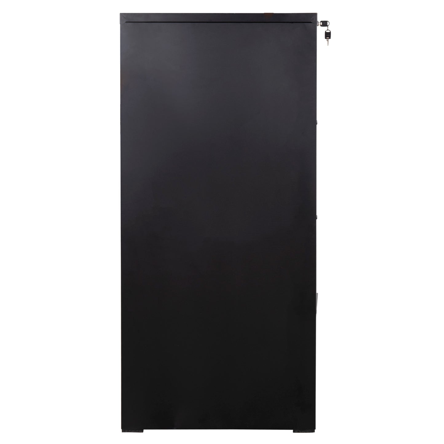 OFFICE FILING CABINET (4) SIDER HM6637.01 BLACK METAL 45.5x62x134Hcm.