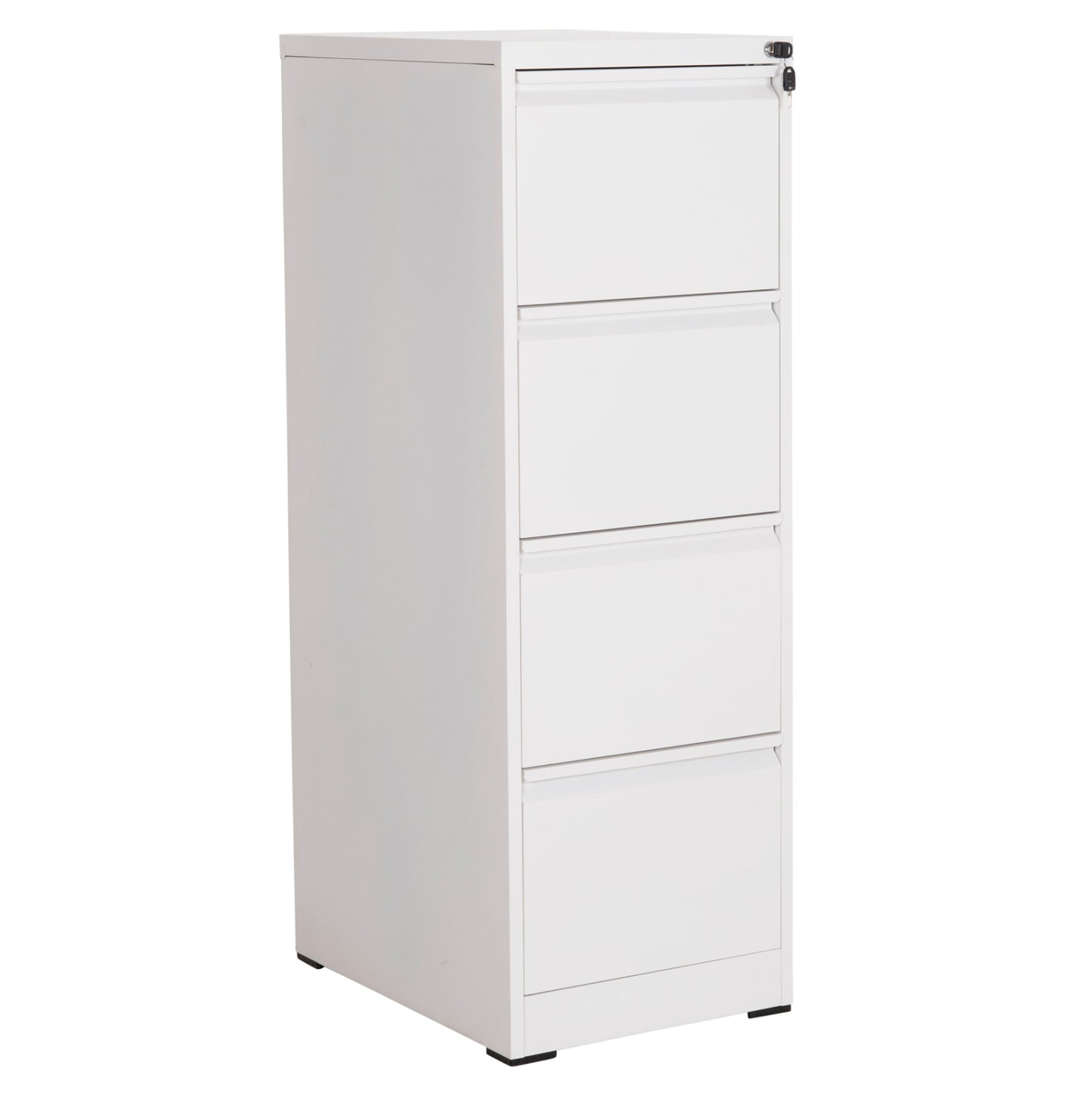 OFFICE FILING CABINET (4) SIDER HM6637.02 WHITE METAL 45.5x62x134Hcm.