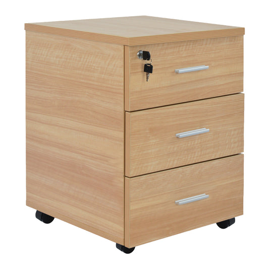 Office professional drawer in oak color HM2048.11 40x52x60 cm.