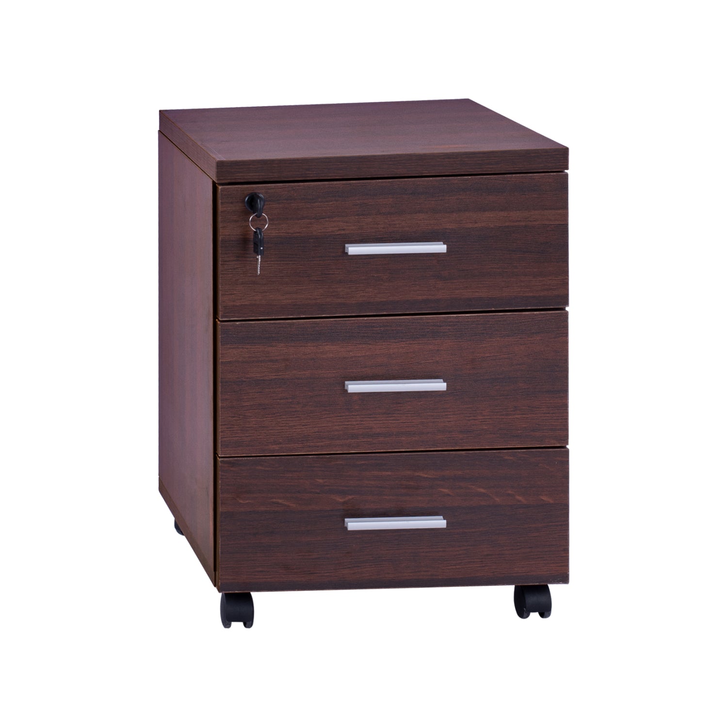 Office professional drawer in wenge color HM2048.12 40x40x55 cm.