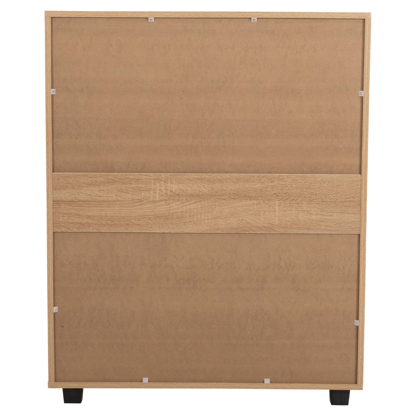 CHEST OF DRAWERS THORGAN HM9881.01 MELAMINE IN SONAMA-5 DRAWERS 80Χ40Χ100Hcm.