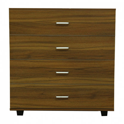 HM8996.02 4-drawer cabinet THORG, walnut, melamine, 80x40x83H