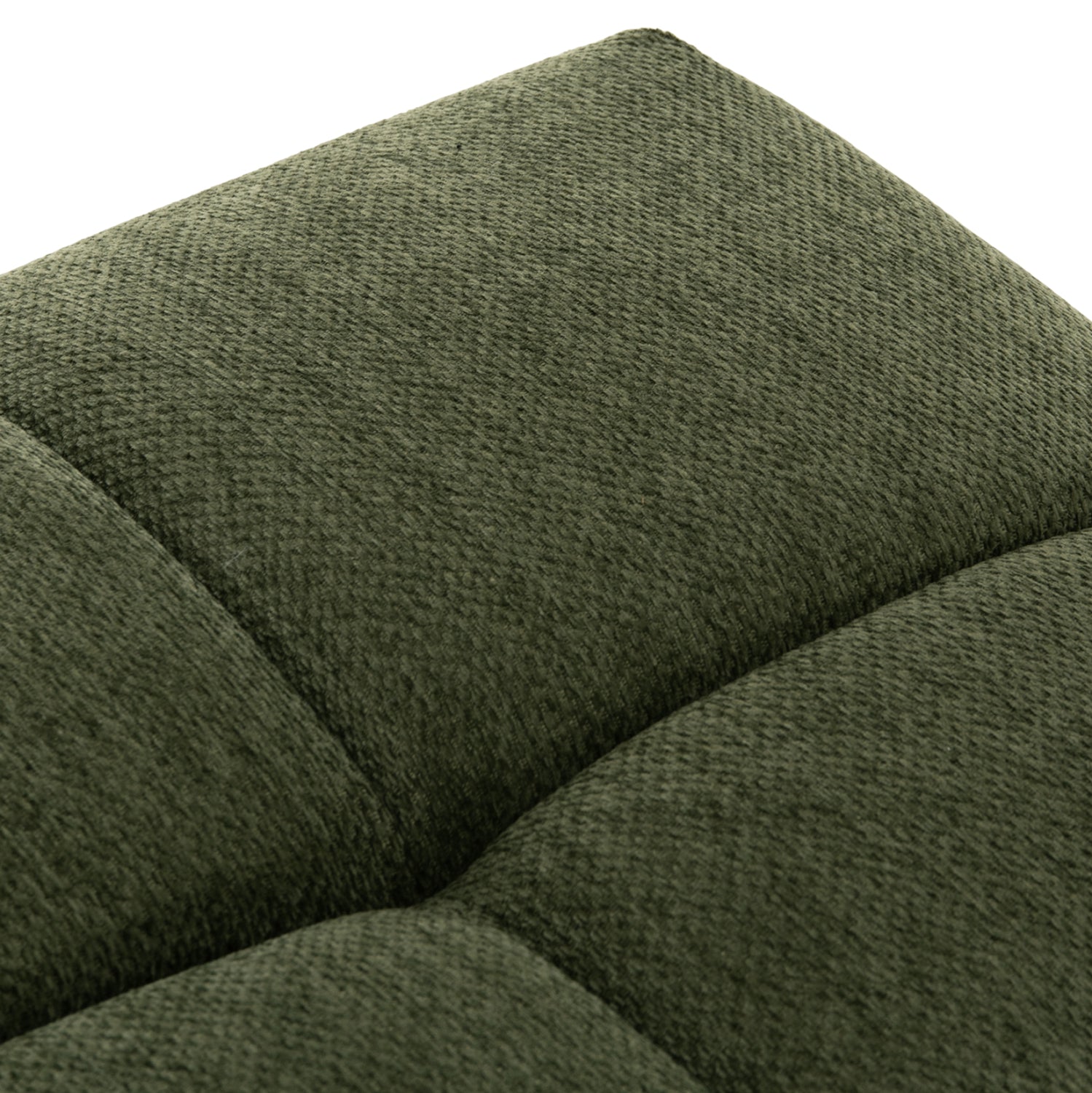FOOT STOOL COVEN HM3342.04 GREEN FABRIC 100x65x37Hcm.