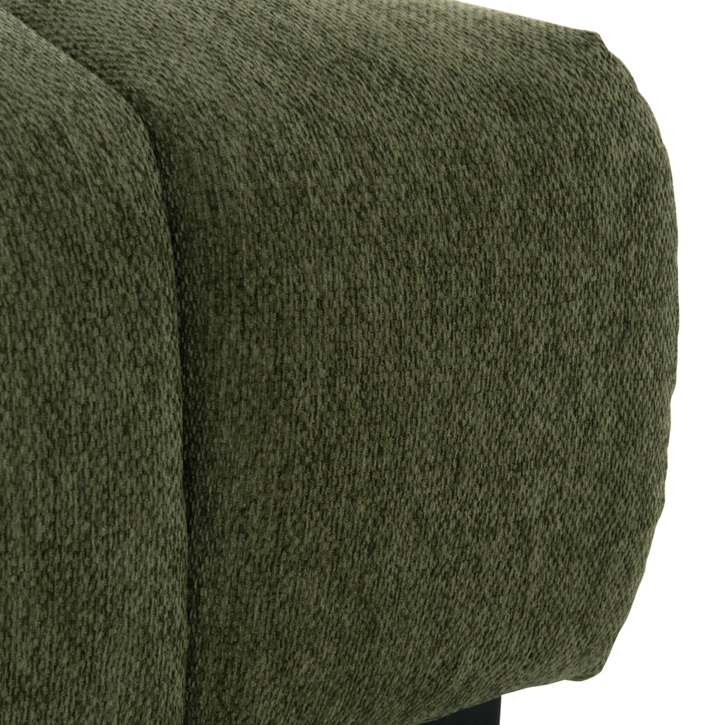 FOOT STOOL COVEN HM3342.04 GREEN FABRIC 100x65x37Hcm.