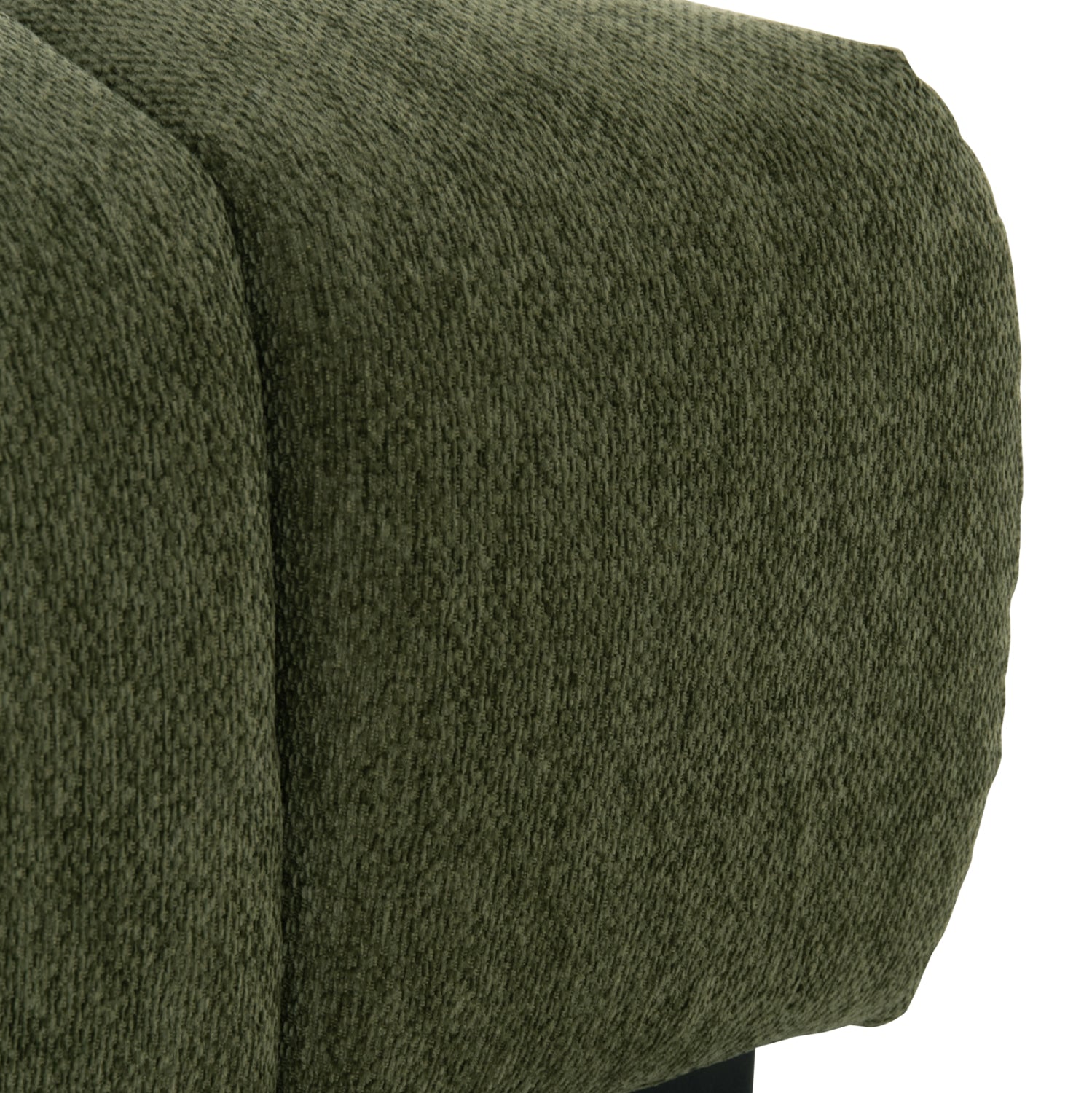 FOOT STOOL COVEN HM3342.04 GREEN FABRIC 100x65x37Hcm.