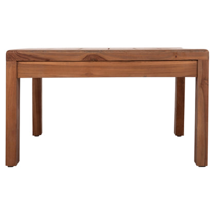 OUTDOOR RECTANGULAR COFFEE TABLE SERIES KIOTO HM6384 TEAK WOOD IN NATURAL 130x70x40Hcm.