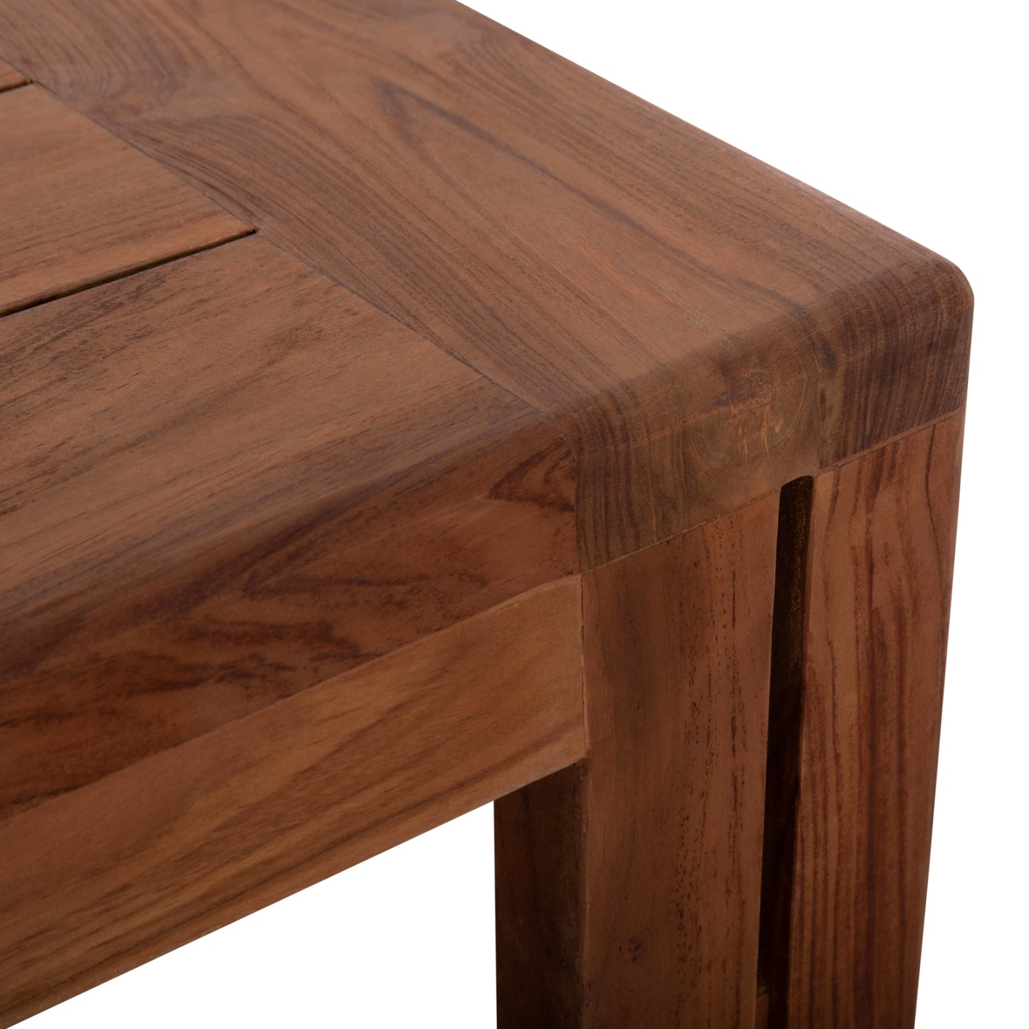OUTDOOR RECTANGULAR COFFEE TABLE SERIES KIOTO HM6384 TEAK WOOD IN NATURAL 130x70x40Hcm.