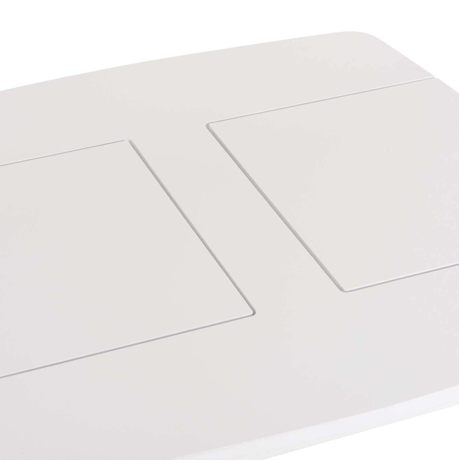 KIDS' TABLE WITH STORAGE SPACE RICKI HM18339.03 MDF & BIRCH WOOD IN WHITE 65x65x47Hcm.