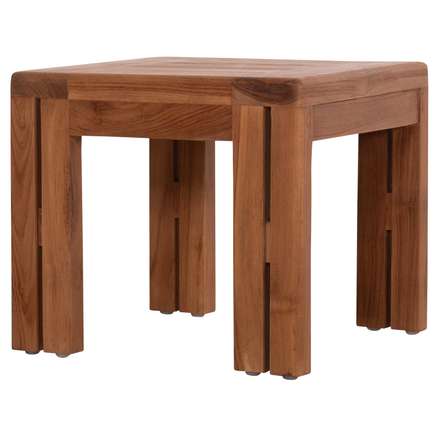 OUTDOOR SQUARE COFFEE TABLE SERIES KIOTO HM6383 TEAK WOOD IN NATURAL 45x45x40Hcm.