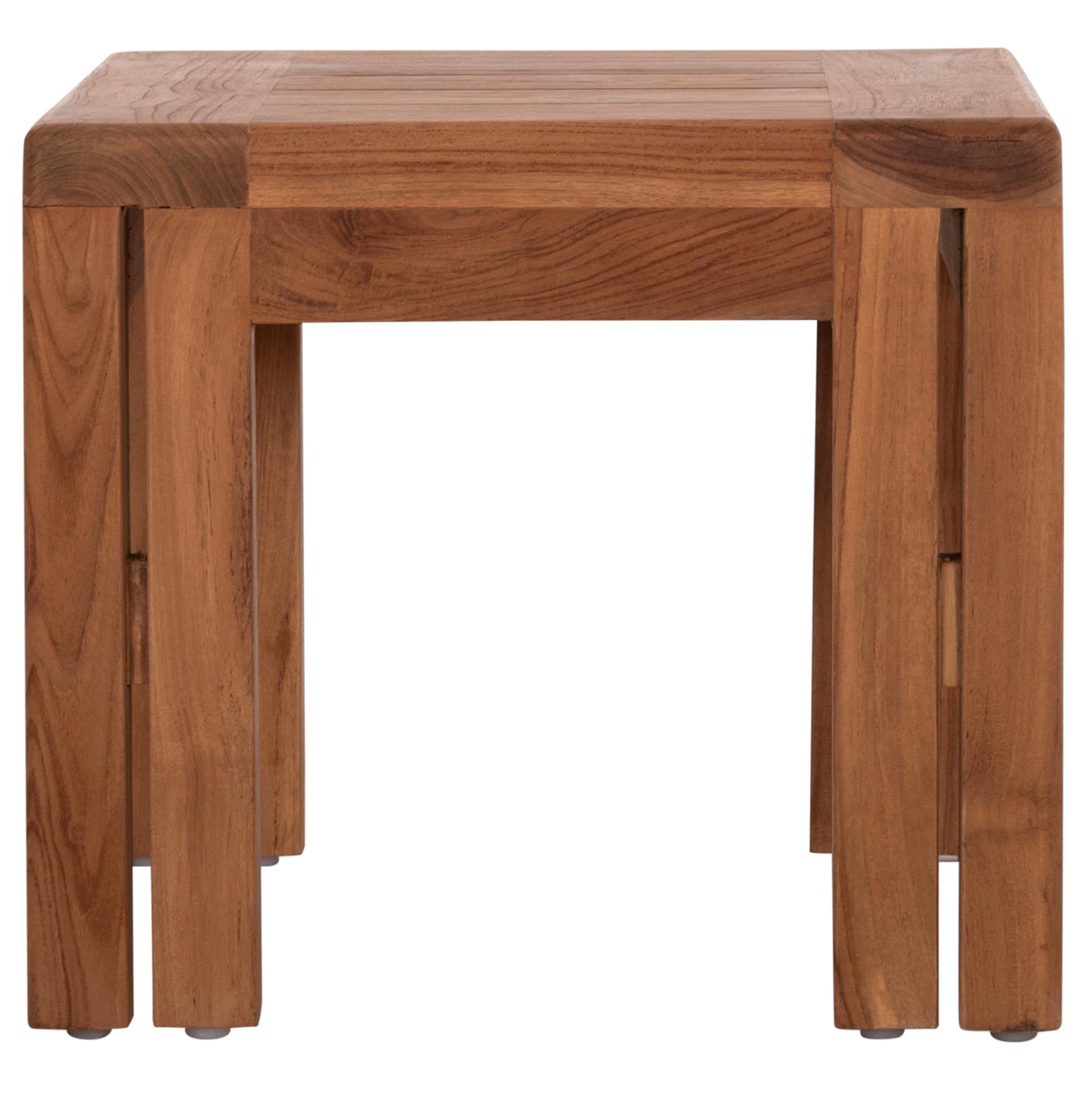 OUTDOOR SQUARE COFFEE TABLE SERIES KIOTO HM6383 TEAK WOOD IN NATURAL 45x45x40Hcm.