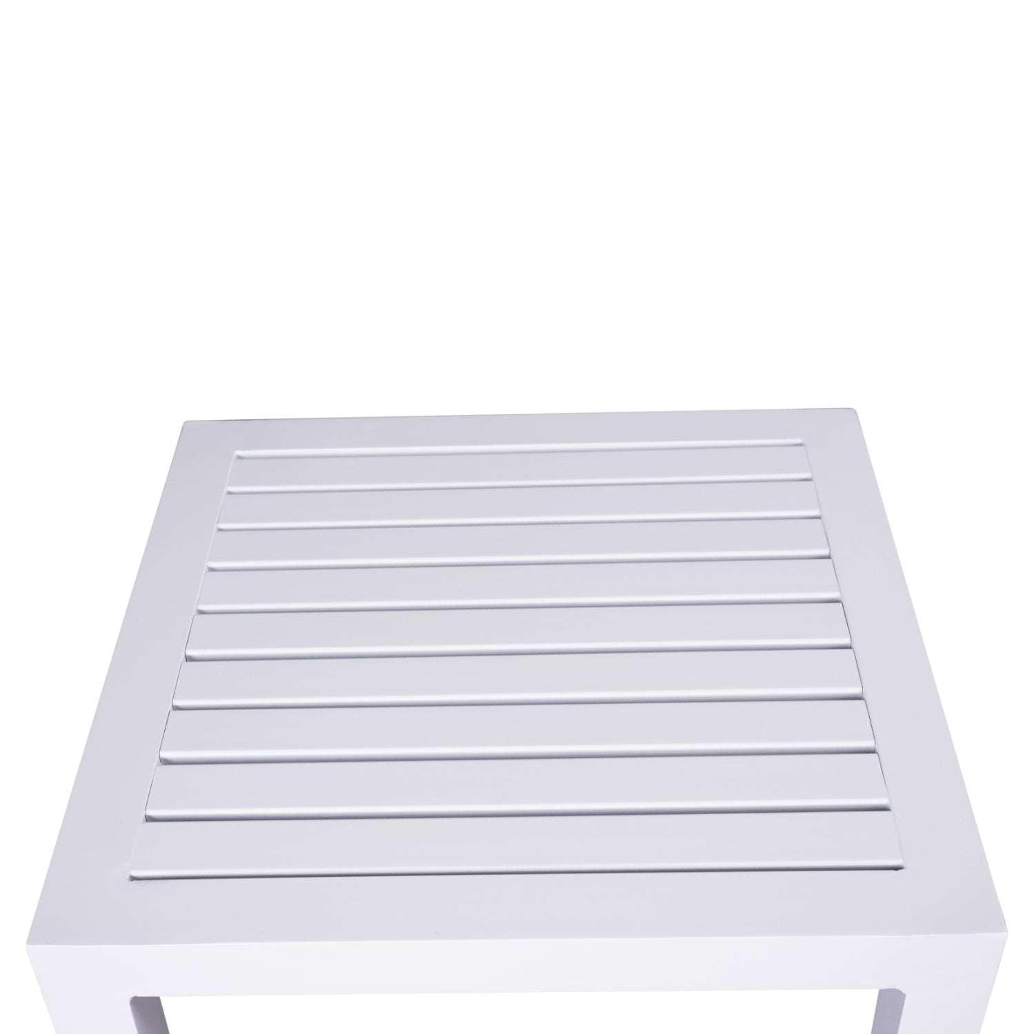 Aluminum Coffee Table QIANA HM5402.01 WHITE 45x45x45,5Ηcm