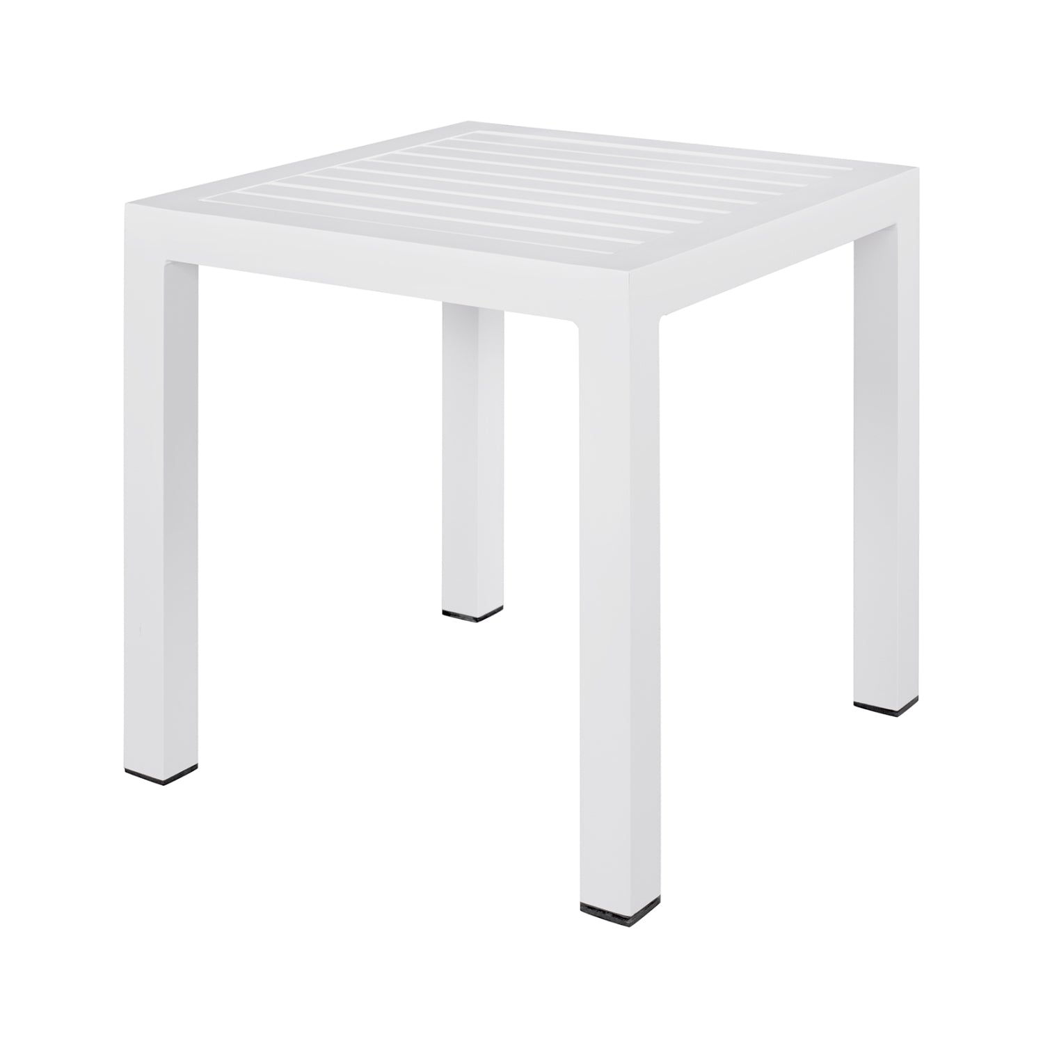 Aluminum Coffee Table QIANA HM5402.01 WHITE 45x45x45,5Ηcm