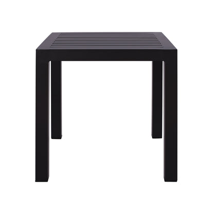 Aluminum Coffee Table QIANA HM5402.02 Grey 45x45x45,5Ηcm