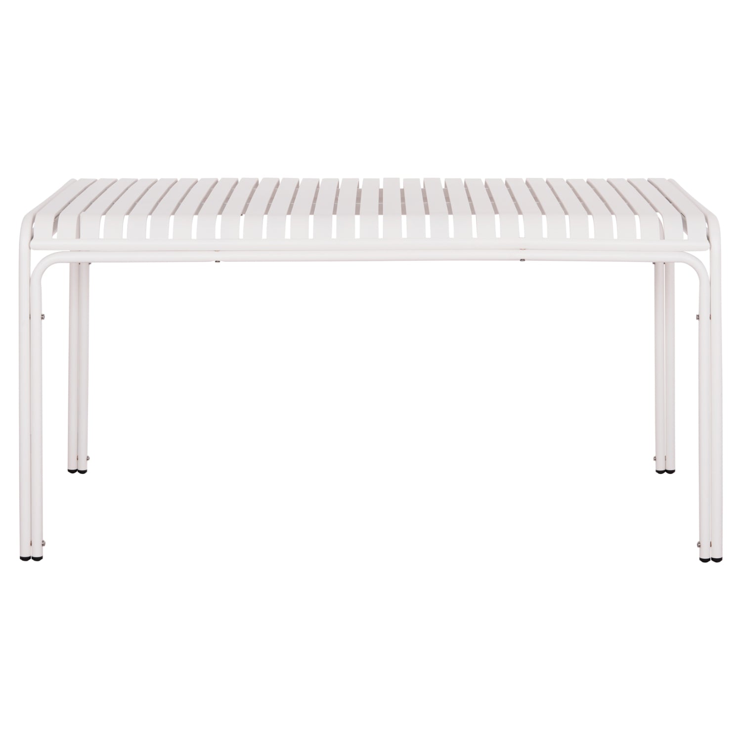 OUTDOOR ALUMINUM TABLE RACHEL HM6339.02 WHITE COLOR 150x80x75Hcm.
