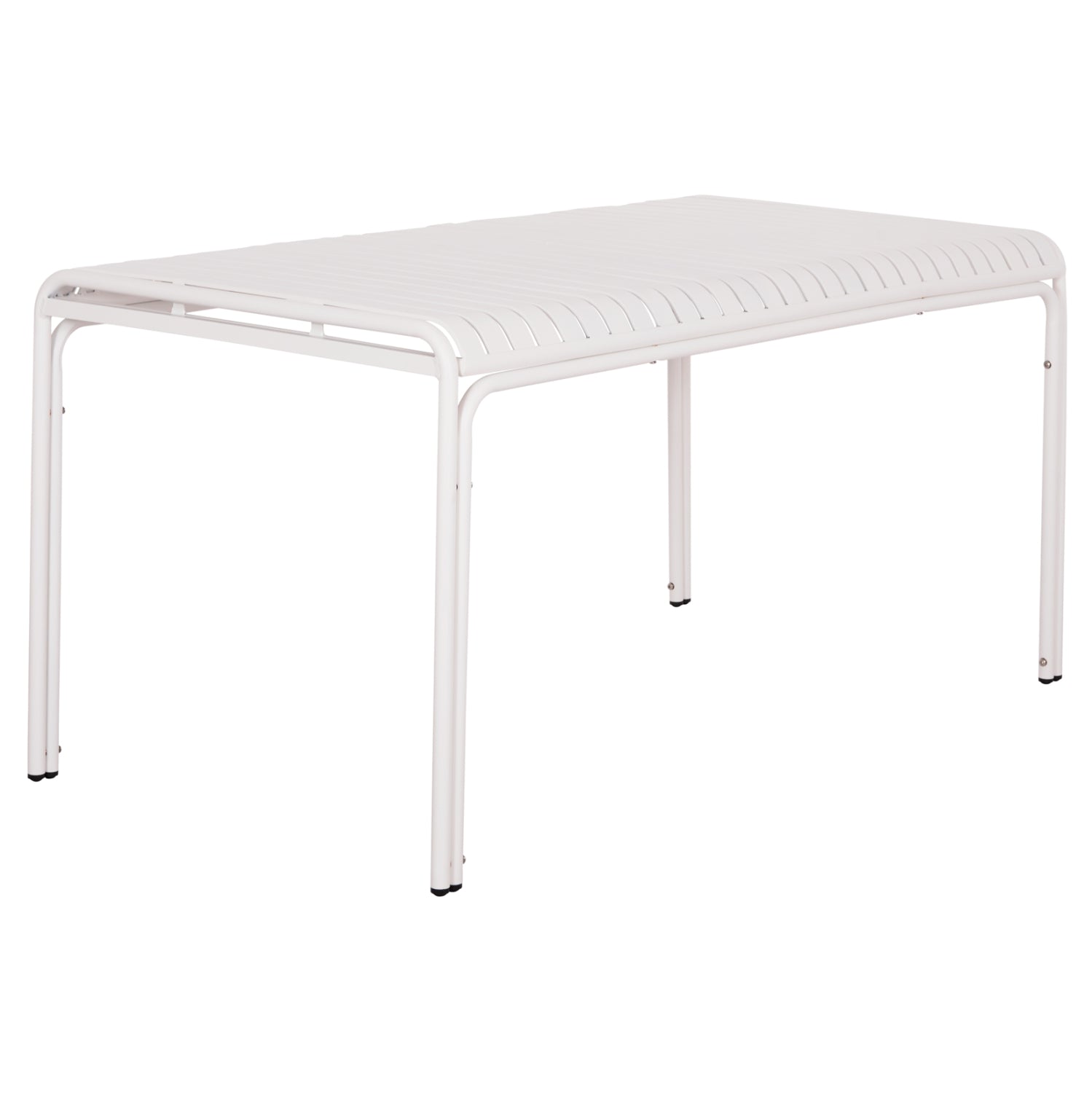 OUTDOOR ALUMINUM TABLE RACHEL HM6339.02 WHITE COLOR 150x80x75Hcm.