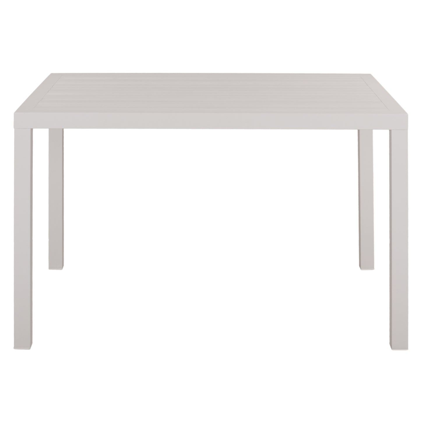 Aluminum Table 120x80 White HM5570.01