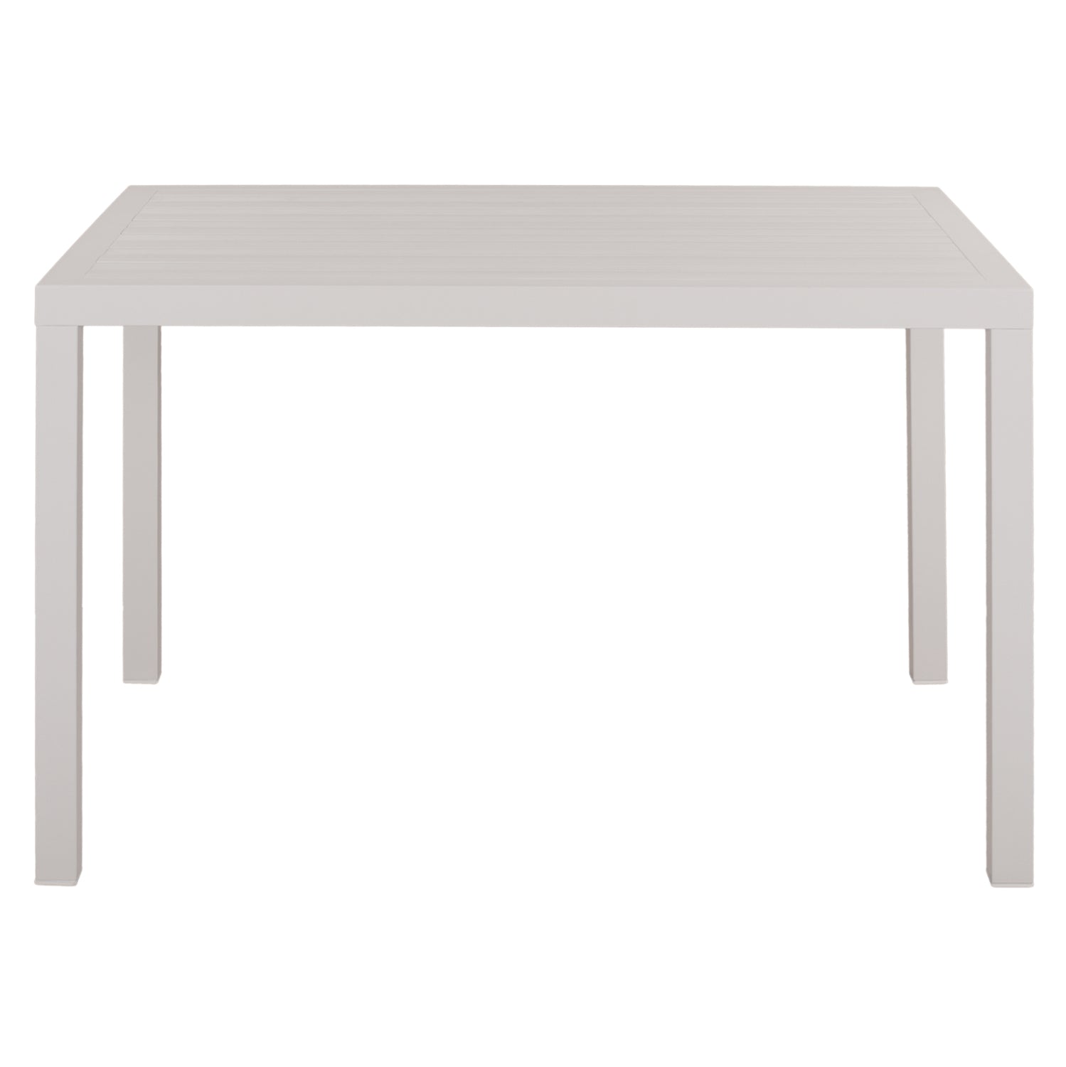 Aluminum Table 120x80 White HM5570.01