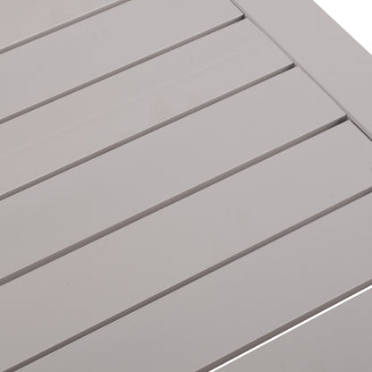 Aluminum Table 120x80 White HM5570.01
