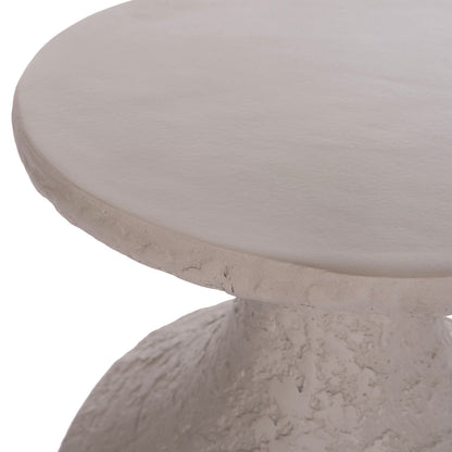 SIDE TABLE REBON HM18156.03L FIBER CEMENT IN GREY COLOR--Φ40x56.5Hcm