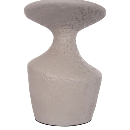 SIDE TABLE REBON HM18156.03S FIBER CEMENT IN GREY--Φ27.5x50Hcm