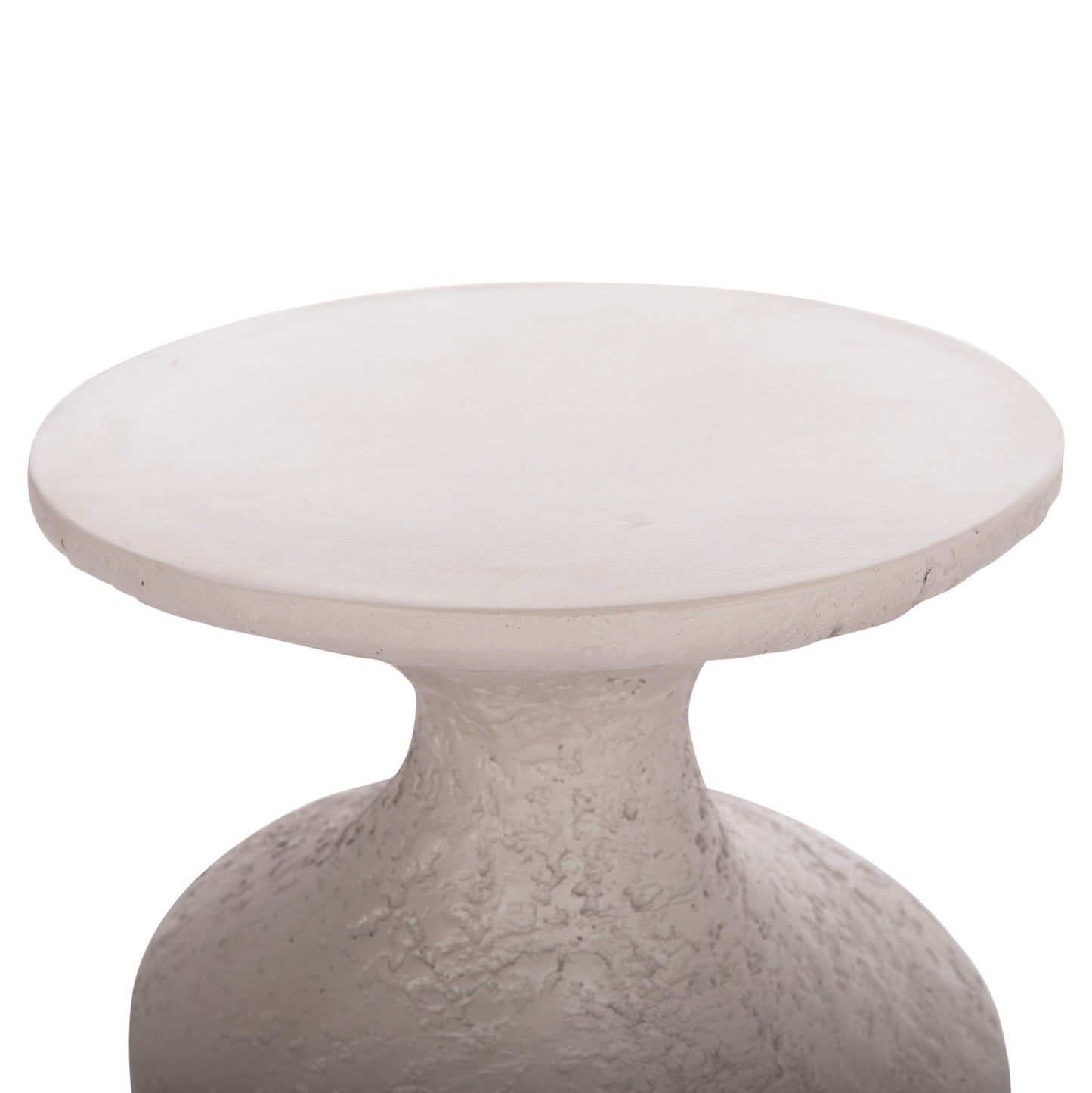 SIDE TABLE REBON HM18156.03S FIBER CEMENT IN GREY--Φ27.5x50Hcm