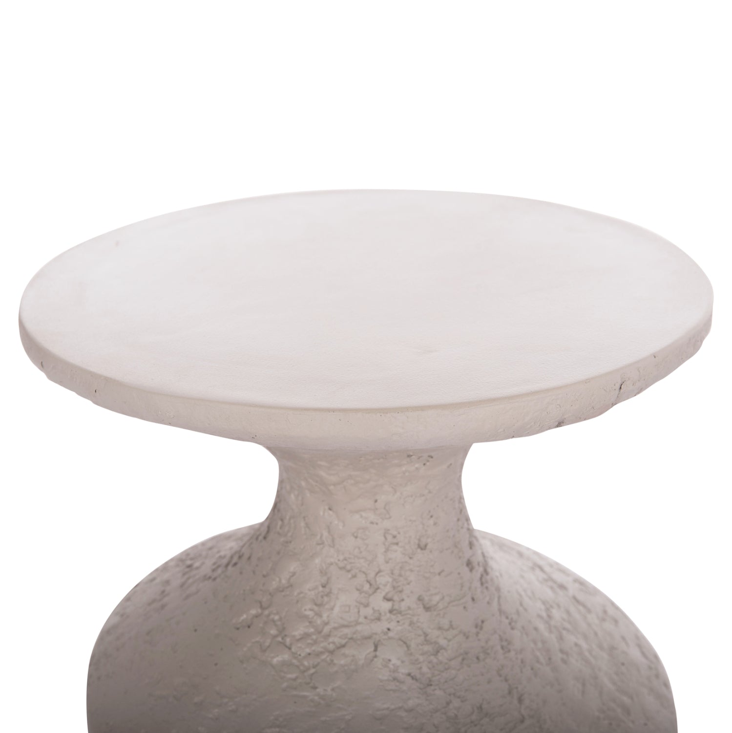 SIDE TABLE REBON HM18156.03S FIBER CEMENT IN GREY--Φ27.5x50Hcm