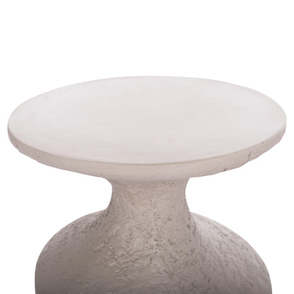 SIDE TABLE REBON HM18156.03S FIBER CEMENT IN GREY--Φ27.5x50Hcm