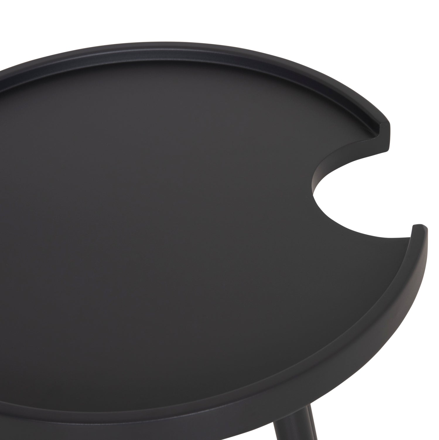 OUTDOOR ROUND SIDE TABLE TEROC HM6433.01 ALUMINUM IN GREY Φ47x53Hcm.