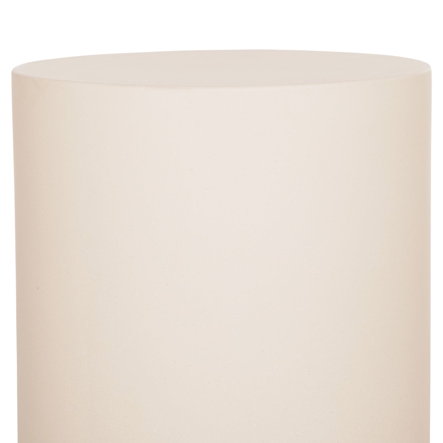 ROUND SIDE TABLE KYOKO HM6592.02 BEIGE FIBER CEMENT Φ40x43Hcm
