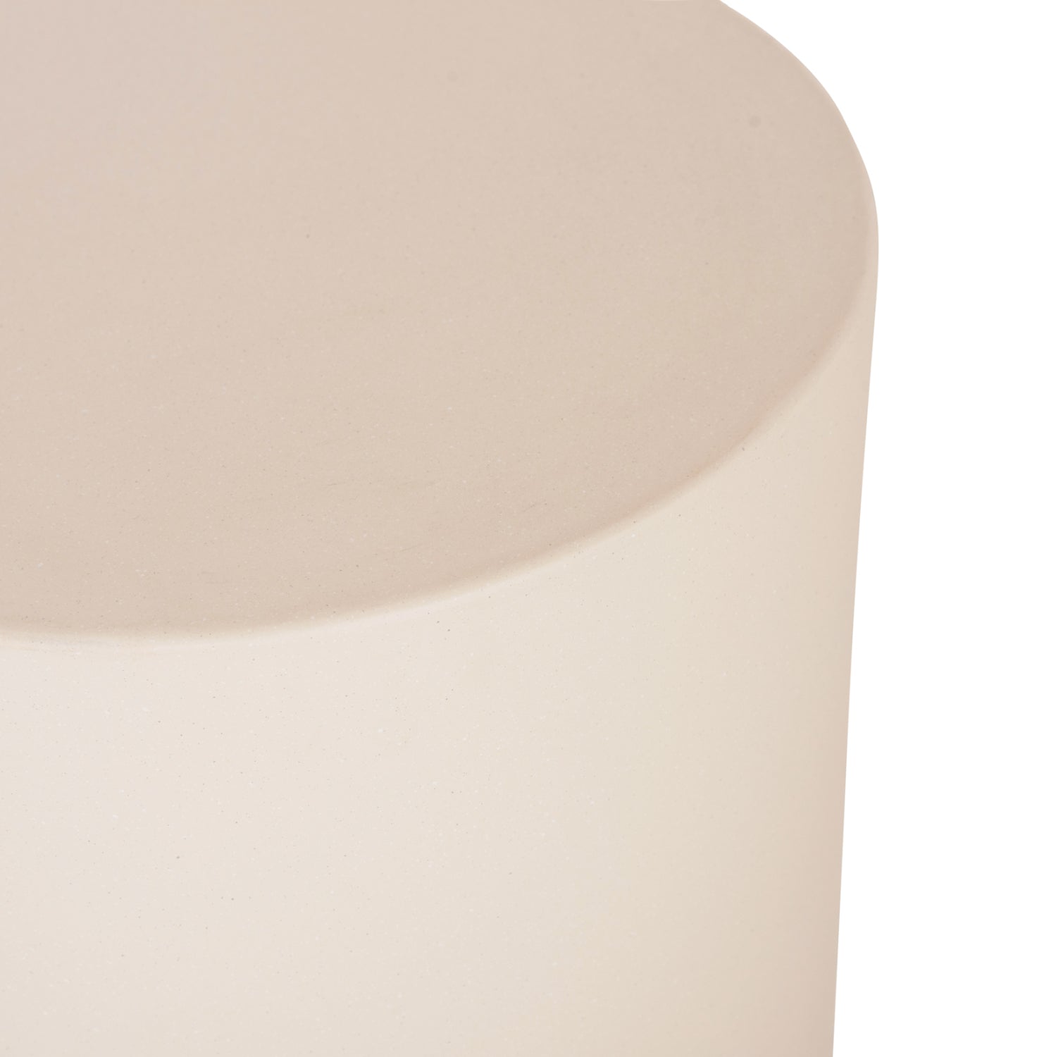 ROUND SIDE TABLE KYOKO HM6592.02 BEIGE FIBER CEMENT Φ40x43Hcm