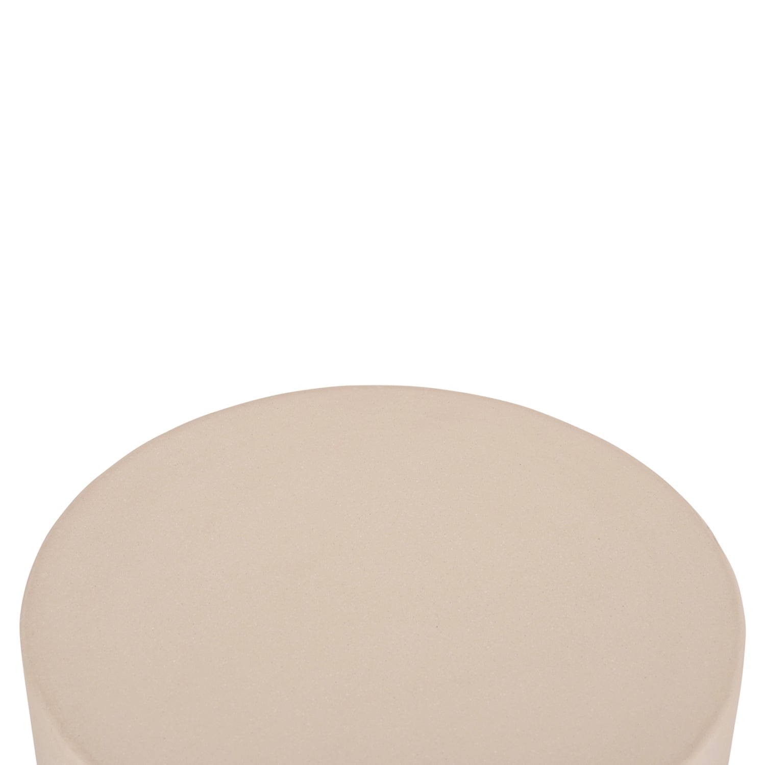 ROUND SIDE TABLE KYOKO HM6592.02 BEIGE FIBER CEMENT Φ40x43Hcm