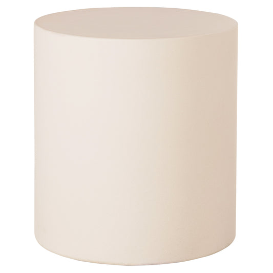 ROUND SIDE TABLE KYOKO HM6592.02 BEIGE FIBER CEMENT Φ40x43Hcm