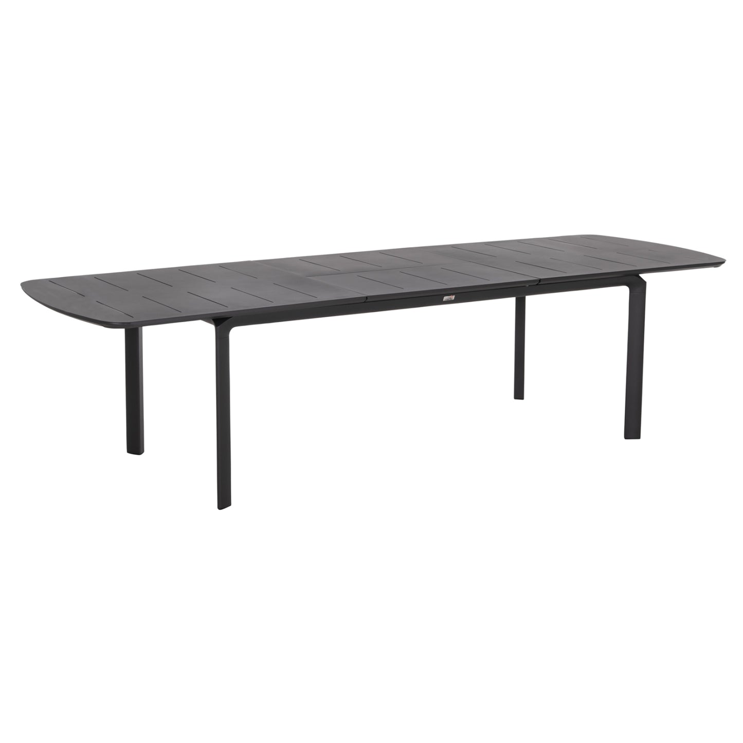 DINING TABLE EXTENDABLE SYMPO HM6415.01 GREY ALUMINUM 220-300x100x75Hcm.