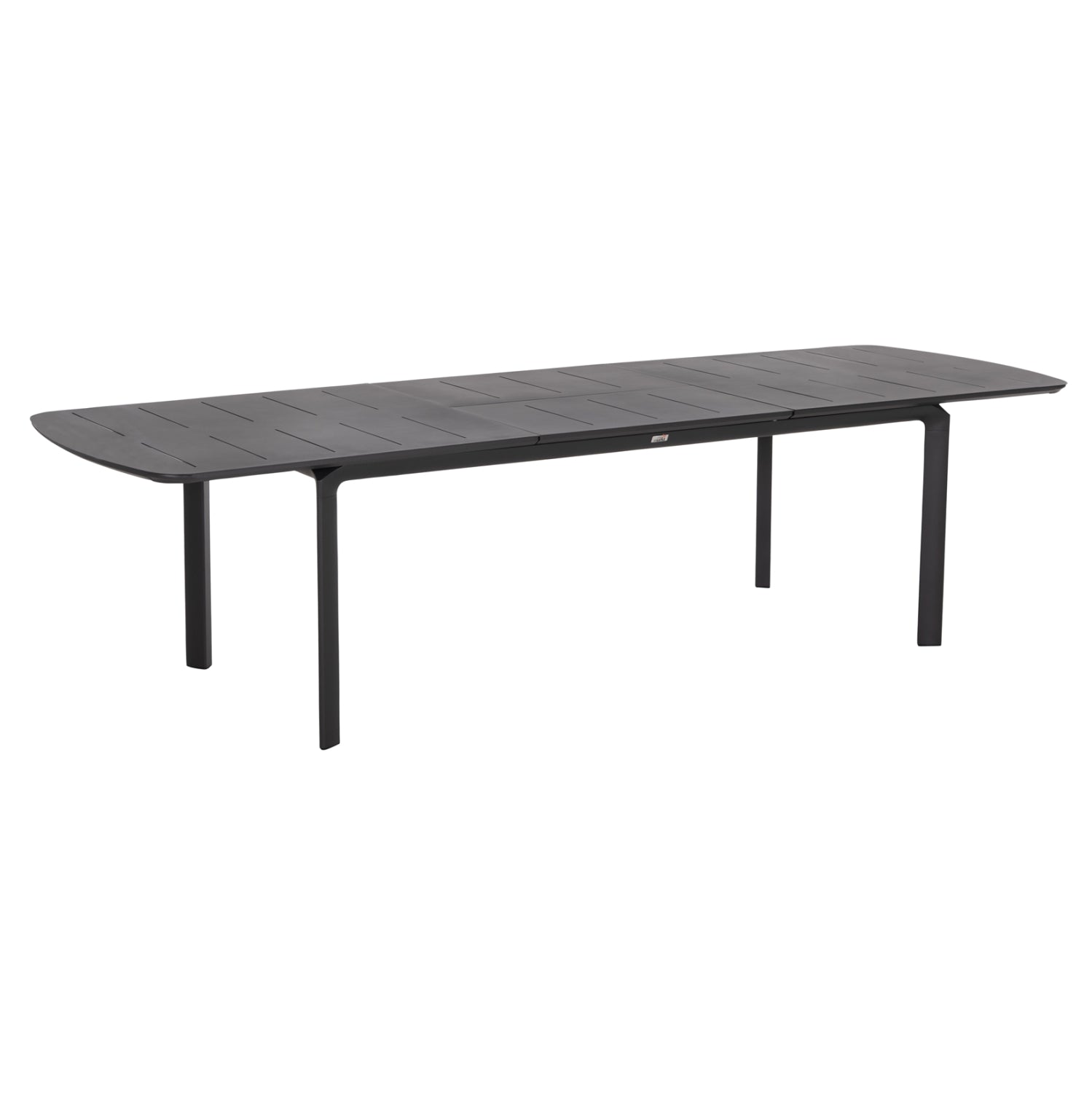 DINING TABLE EXTENDABLE SYMPO HM6415.01 GREY ALUMINUM 220-300x100x75Hcm.