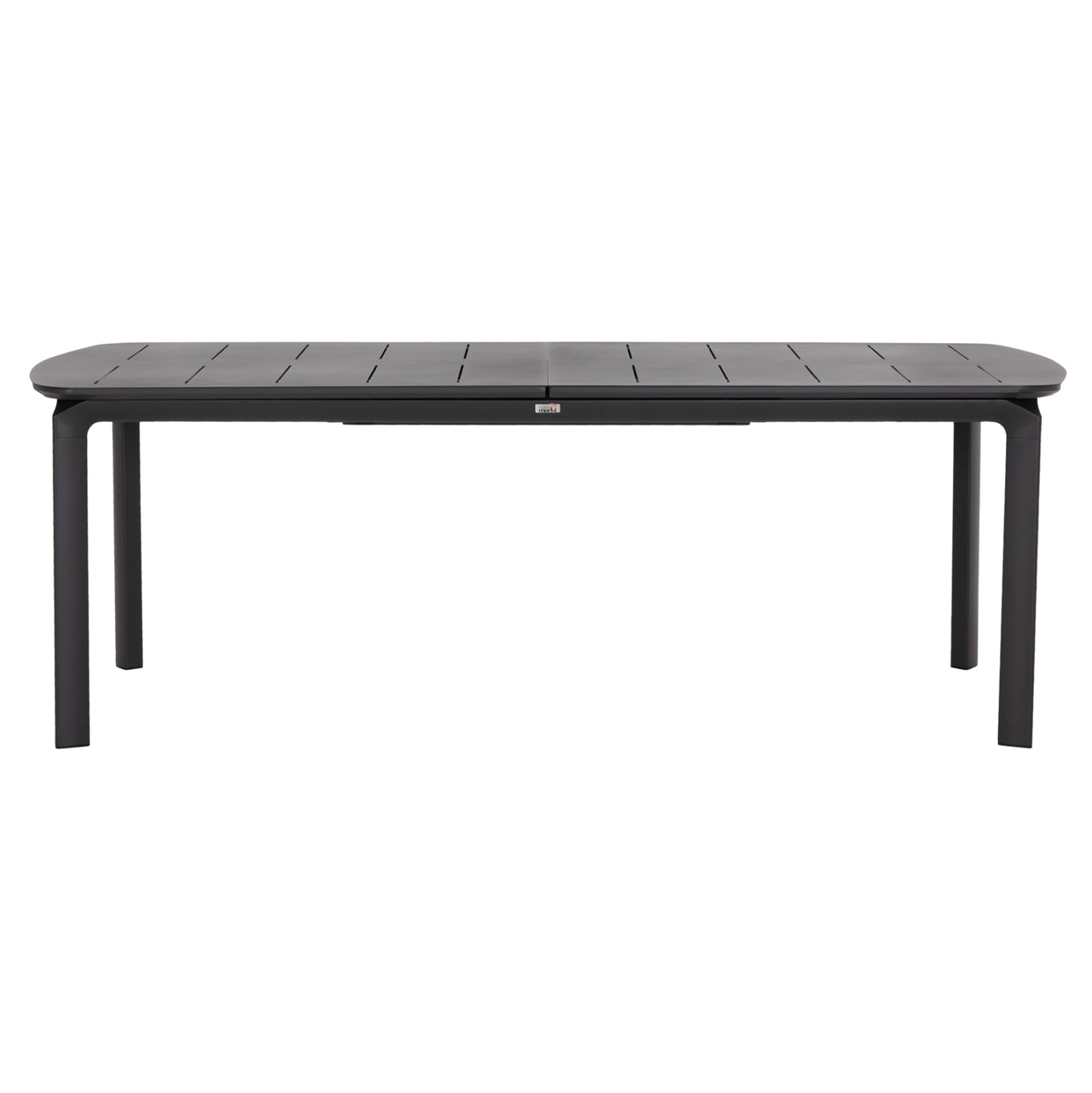 DINING TABLE EXTENDABLE SYMPO HM6415.01 GREY ALUMINUM 220-300x100x75Hcm.