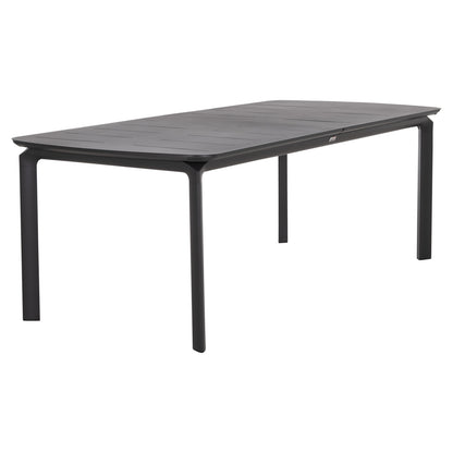 DINING TABLE EXTENDABLE SYMPO HM6415.01 GREY ALUMINUM 220-300x100x75Hcm.