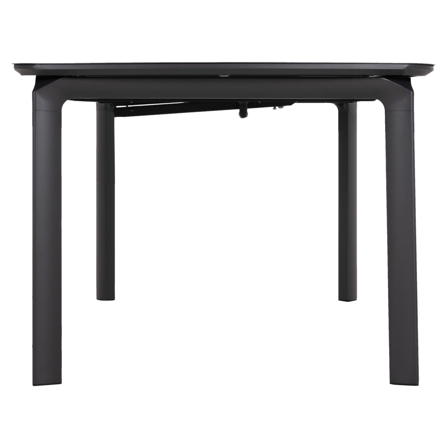 DINING TABLE EXTENDABLE SYMPO HM6415.01 GREY ALUMINUM 220-300x100x75Hcm.