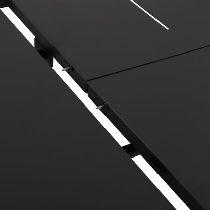 DINING TABLE EXTENDABLE SYMPO HM6415.01 GREY ALUMINUM 220-300x100x75Hcm.