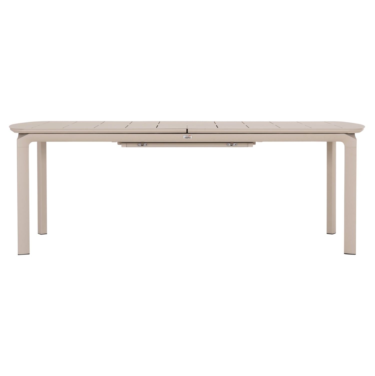 DINING TABLE EXTENDABLE SYMPO HM6415.05 BEIGE ALUMINUM 220-300x100x75Hcm.