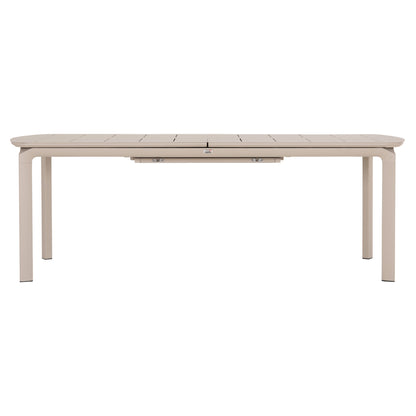 DINING TABLE EXTENDABLE SYMPO HM6415.05 BEIGE ALUMINUM 220-300x100x75Hcm.
