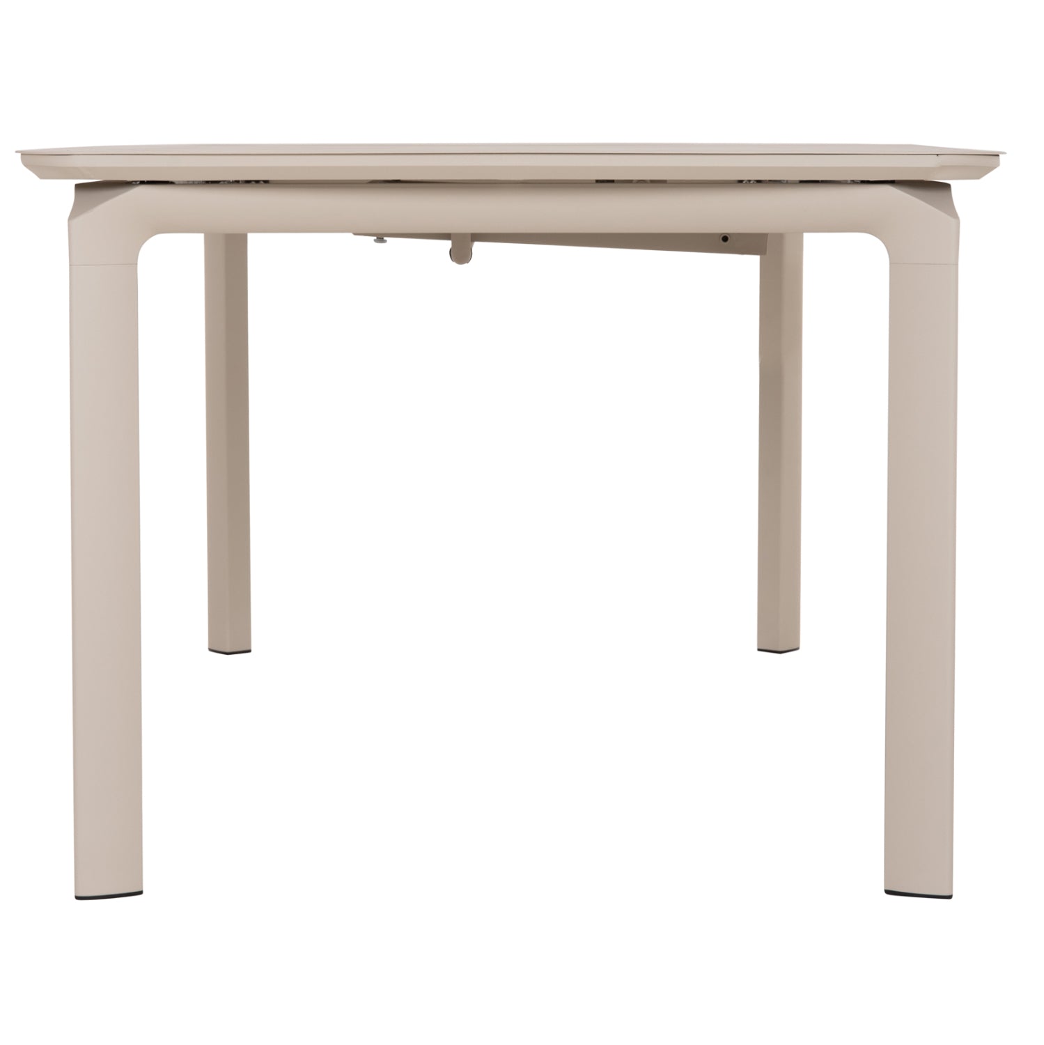 DINING TABLE EXTENDABLE SYMPO HM6415.05 BEIGE ALUMINUM 220-300x100x75Hcm.