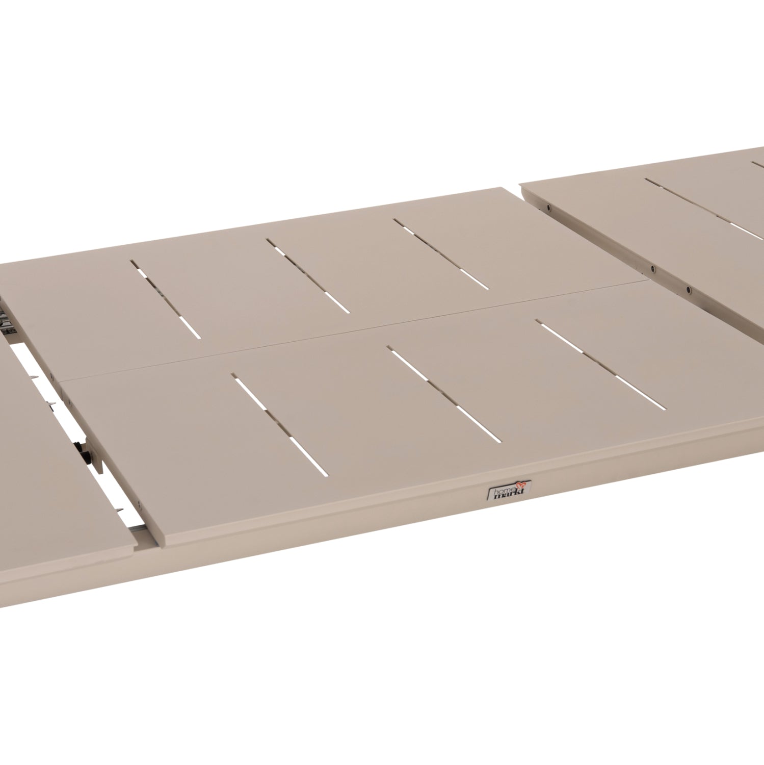 DINING TABLE EXTENDABLE SYMPO HM6415.05 BEIGE ALUMINUM 220-300x100x75Hcm.