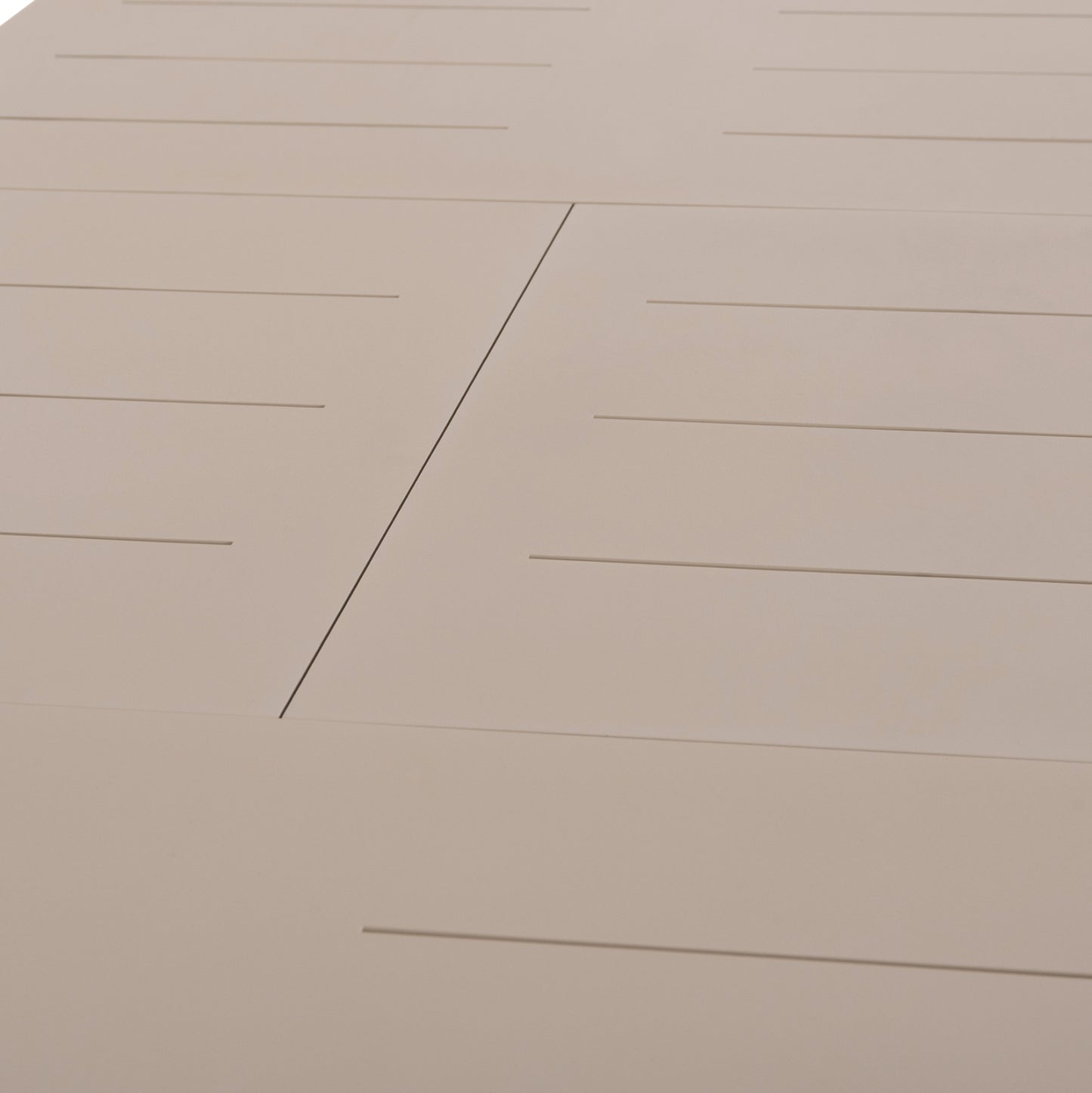 DINING TABLE EXTENDABLE SYMPO HM6415.05 BEIGE ALUMINUM 220-300x100x75Hcm.