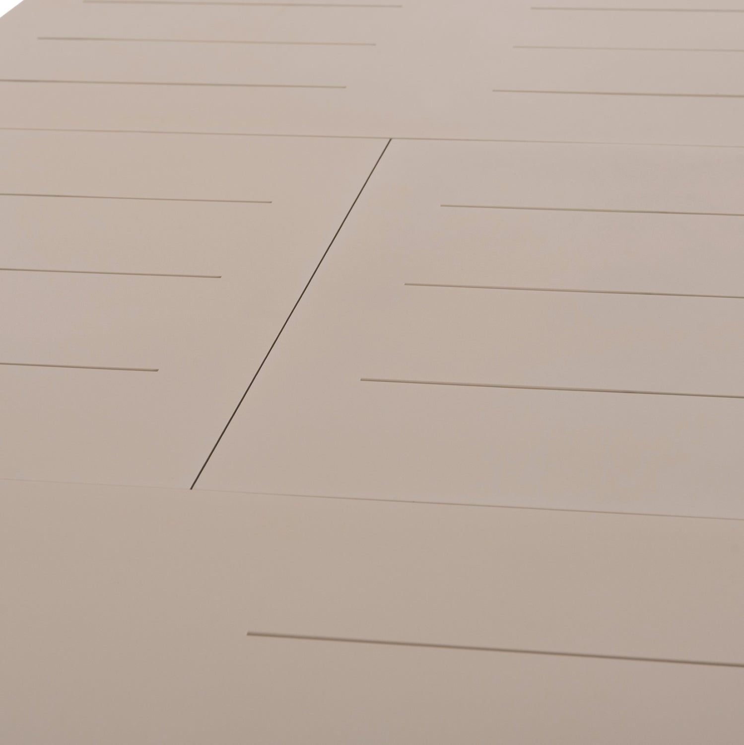 DINING TABLE EXTENDABLE SYMPO HM6415.05 BEIGE ALUMINUM 220-300x100x75Hcm.