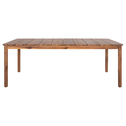 OUTDOOR DINING TABLE NAVANT HM6136 SOLID ACACIA WOOD-NATURAL COLOR 200x100x75Hcm.