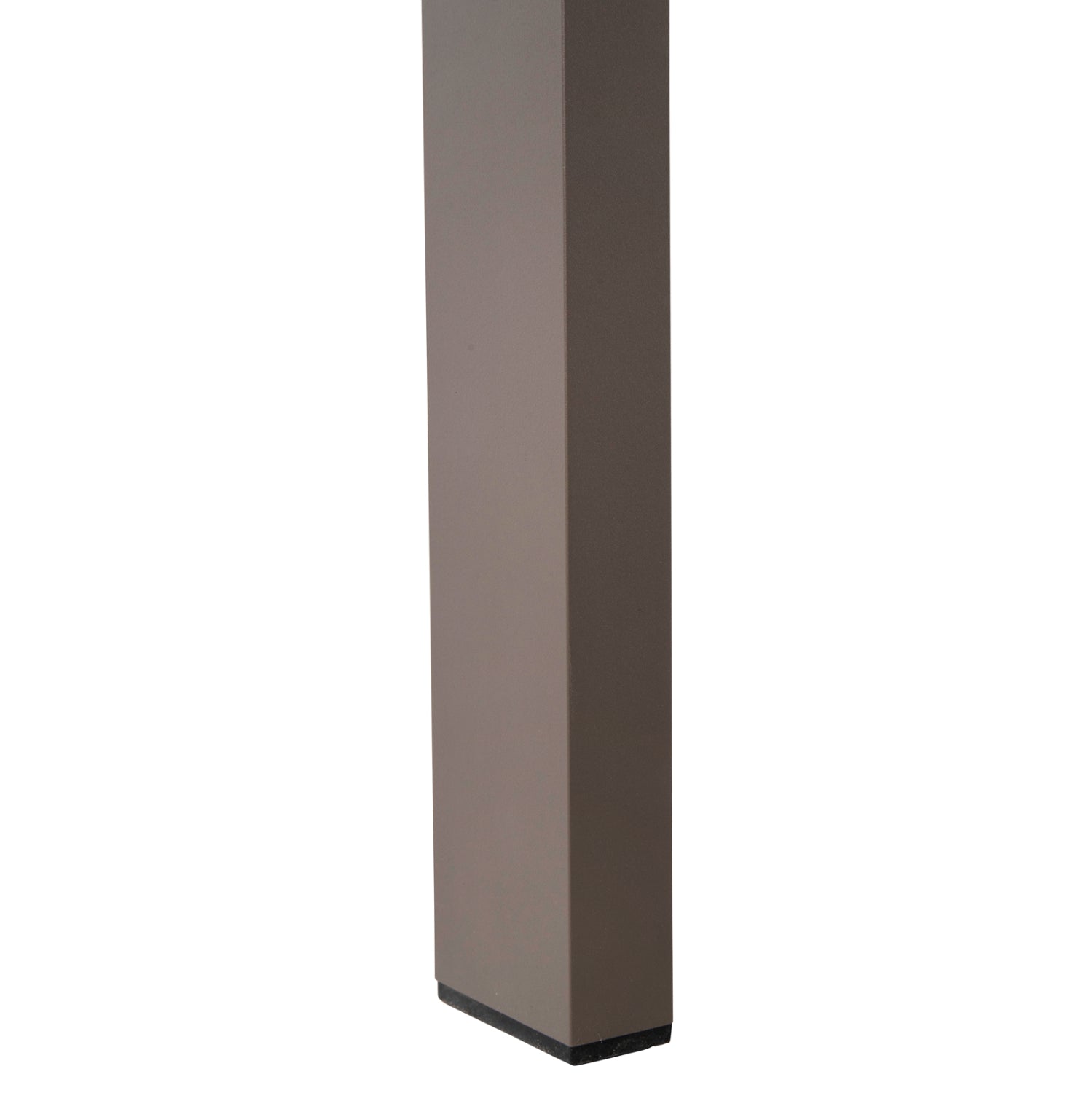 OUTDOOR DINING TABLE GOYA HM6059.04 ALUMINUM IN CHAMPAGNE & POLYWOOD TABLETOP 160X80Χ75Hcm.