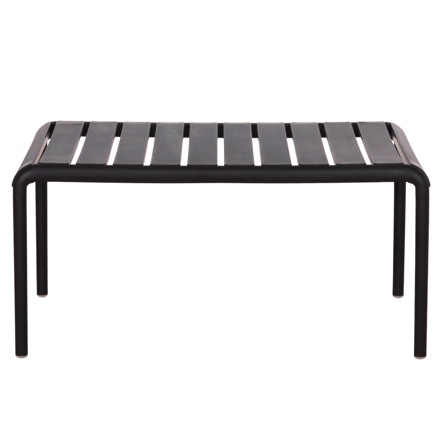 OUTDOOR COFFEE TABLE KORVER HM6334.02 POLYPROPYLENE IN BLACK 100x60x46Hcm.