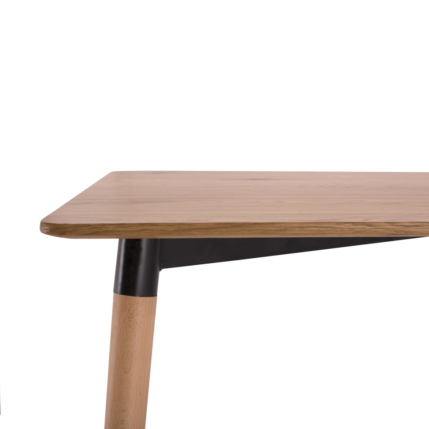 Dining Table Minimal HM008.04 natural, wooden legs BEECH, 120x80x73cm